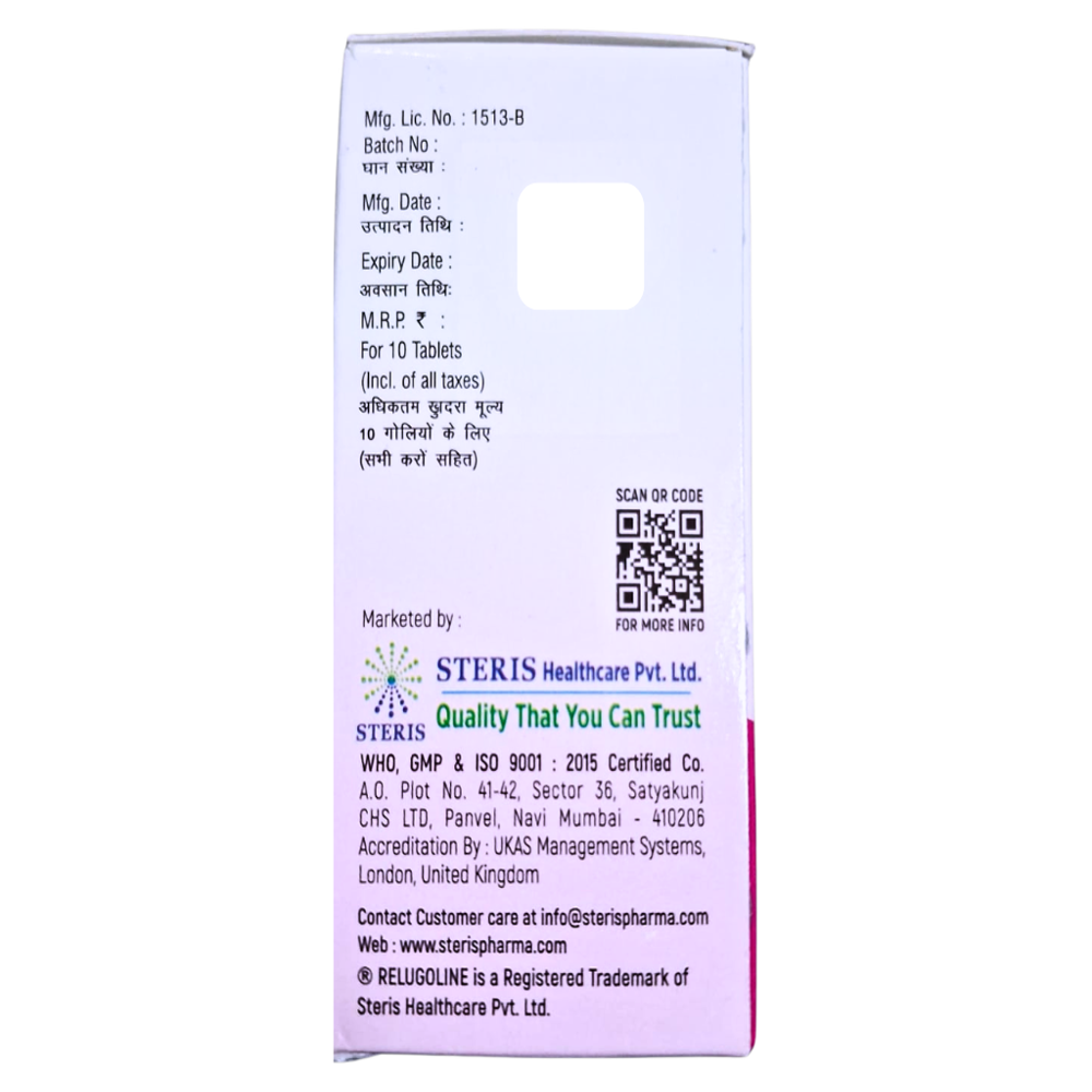 Relugolix 40 mg,Estradiol 1 mg & Norethindrone Acetate 0.5 mg Tablets