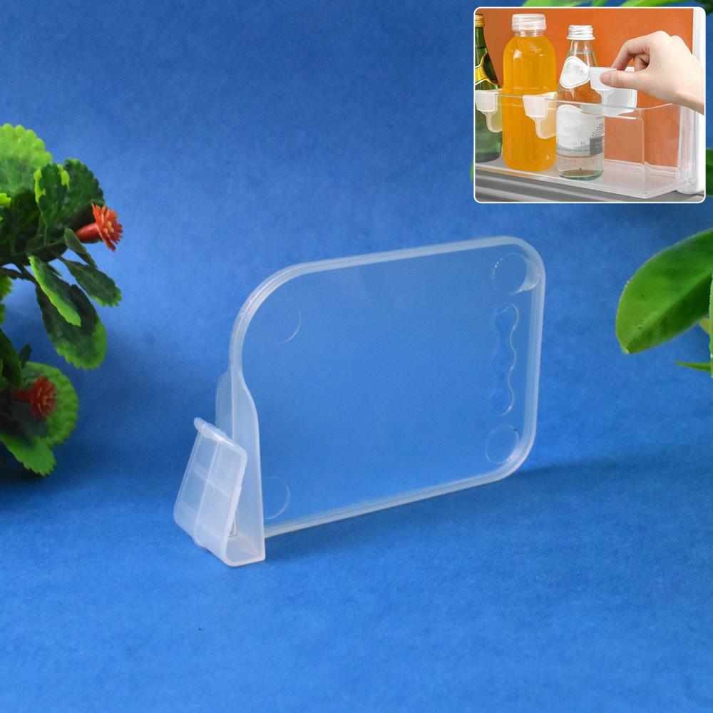 Plastic Storage Baskets Space Allocator, Refrigerator Organizer Bins (10 Pcs Set) - Application: As Per Product Requirement
