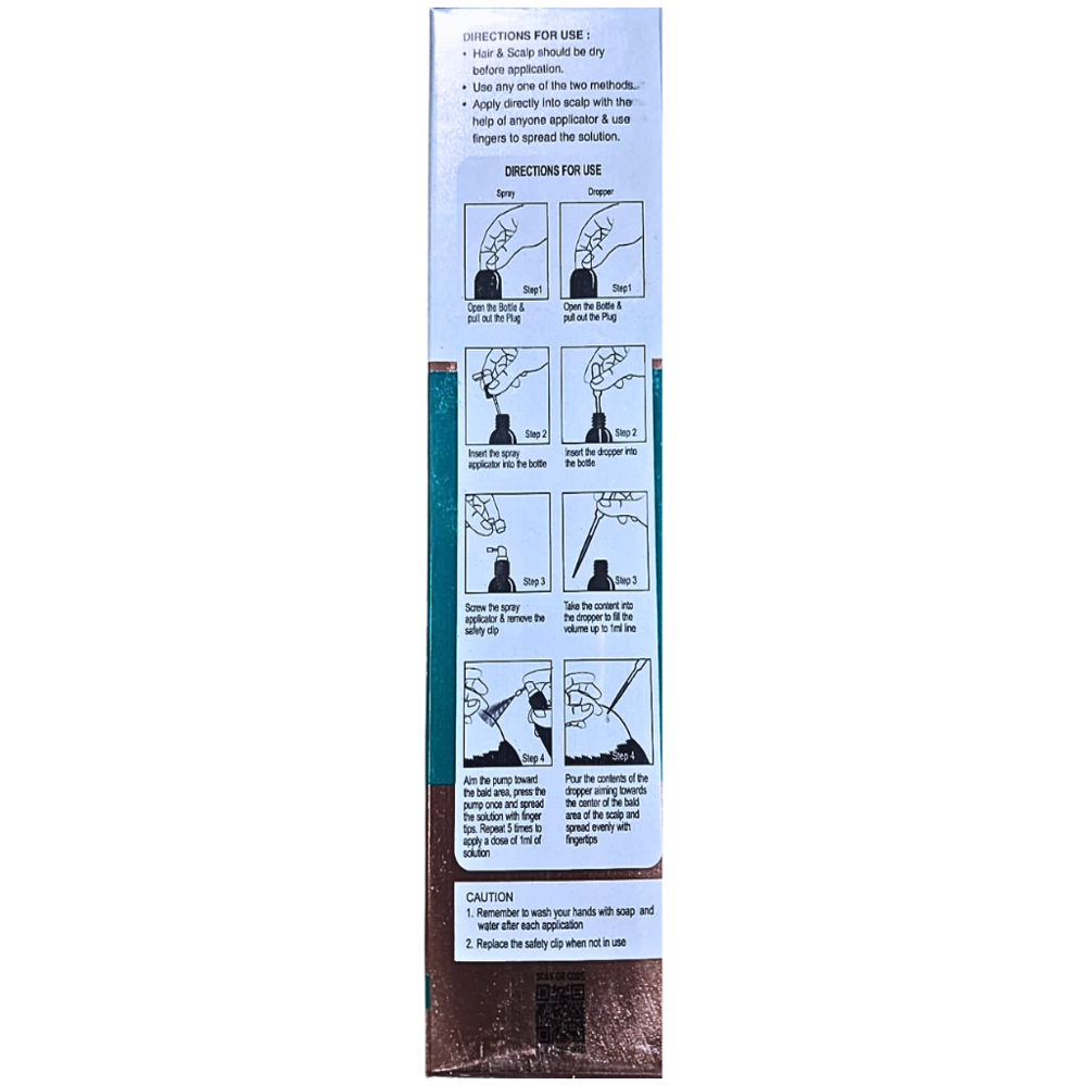 Minoxidil & Finasteride Topical Solution - Brand Name: Minoxihair F 10%