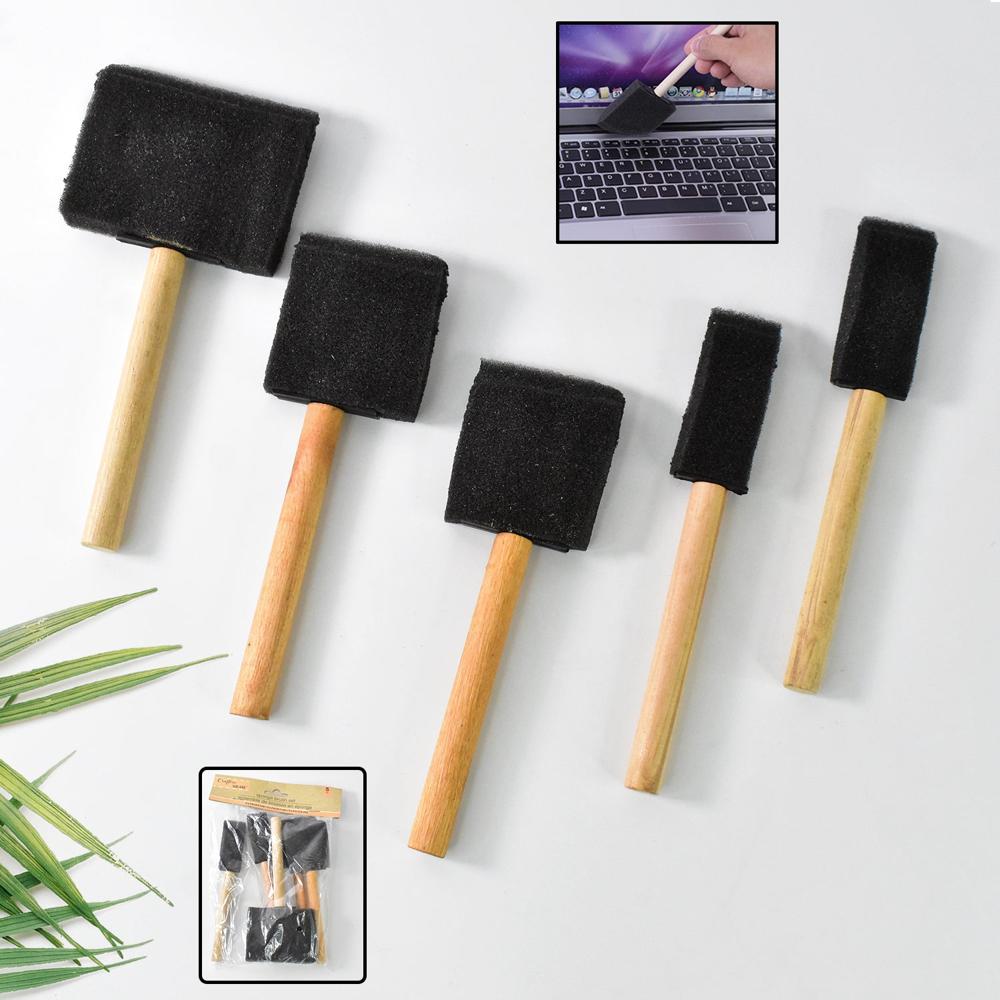 Multipurpose Sponge Brushes For Painting With Wooden Handles - Application: As Per Product Requirement