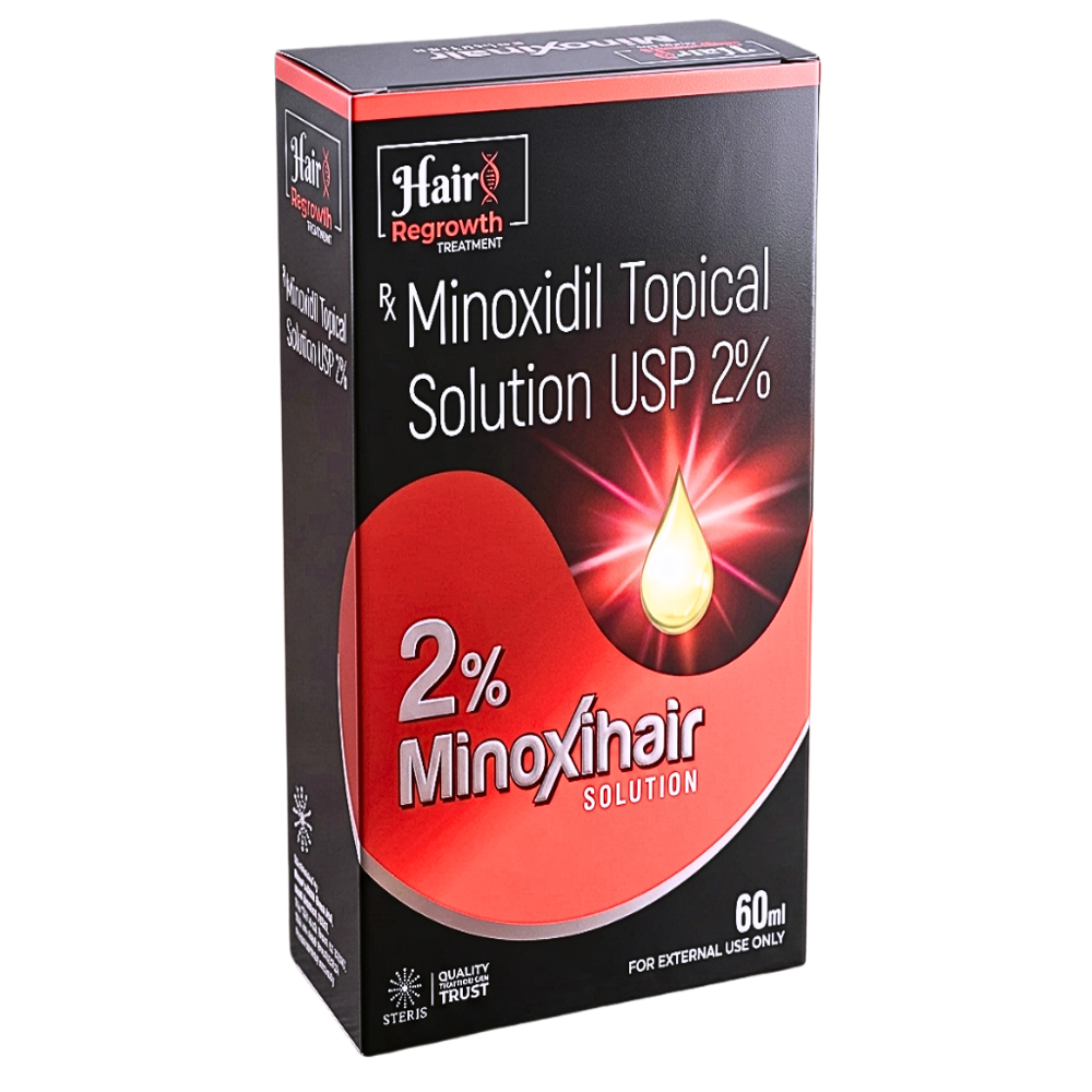 Minoxidil Topical Solution Usp 2% - Life Span: 24 Months