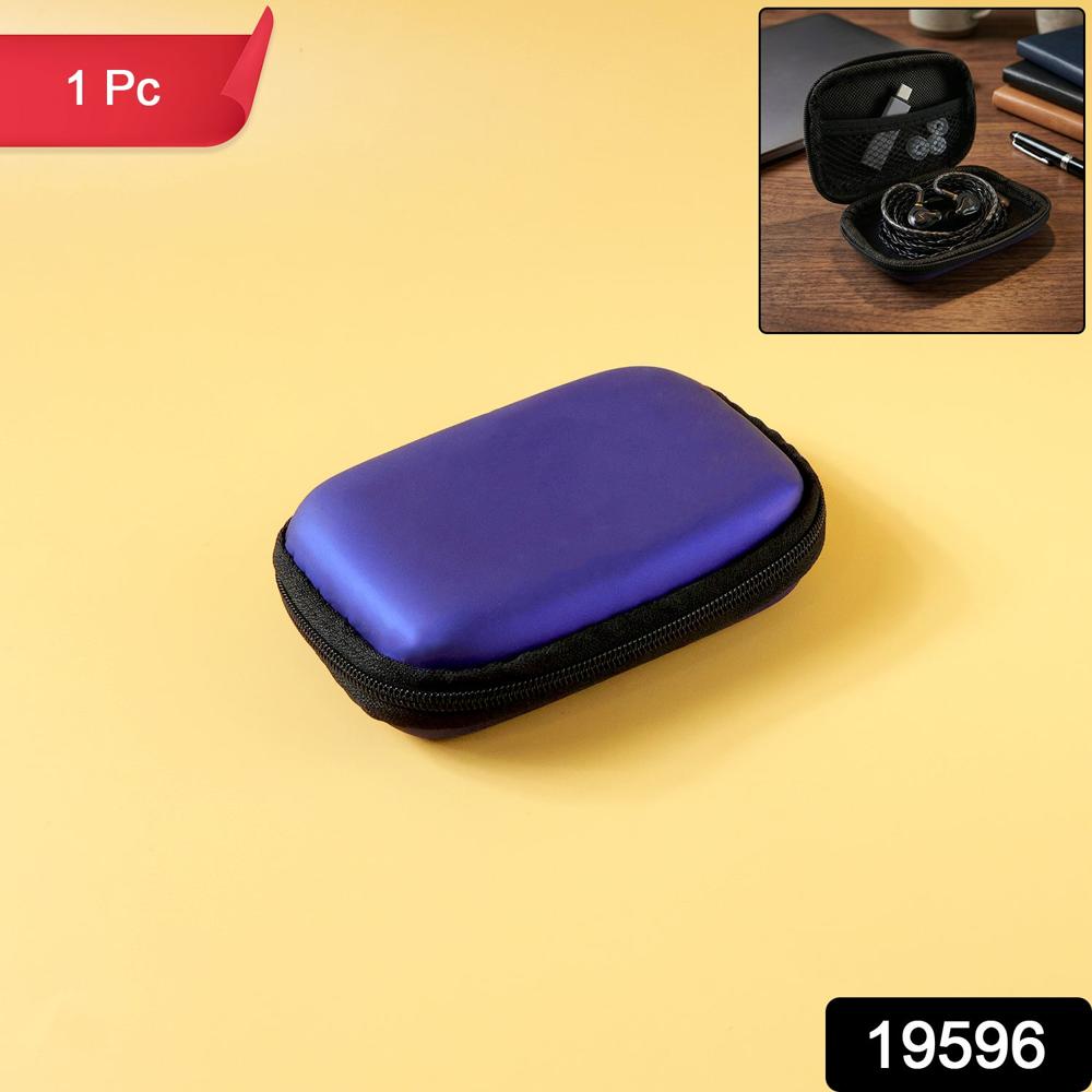 Premium Earphone & Gadget Storage Case (1 Pc, Earphone Not Included)