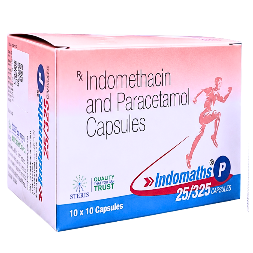 Indomethacin And Paracetamol Capsules - Life Span: 24 Months