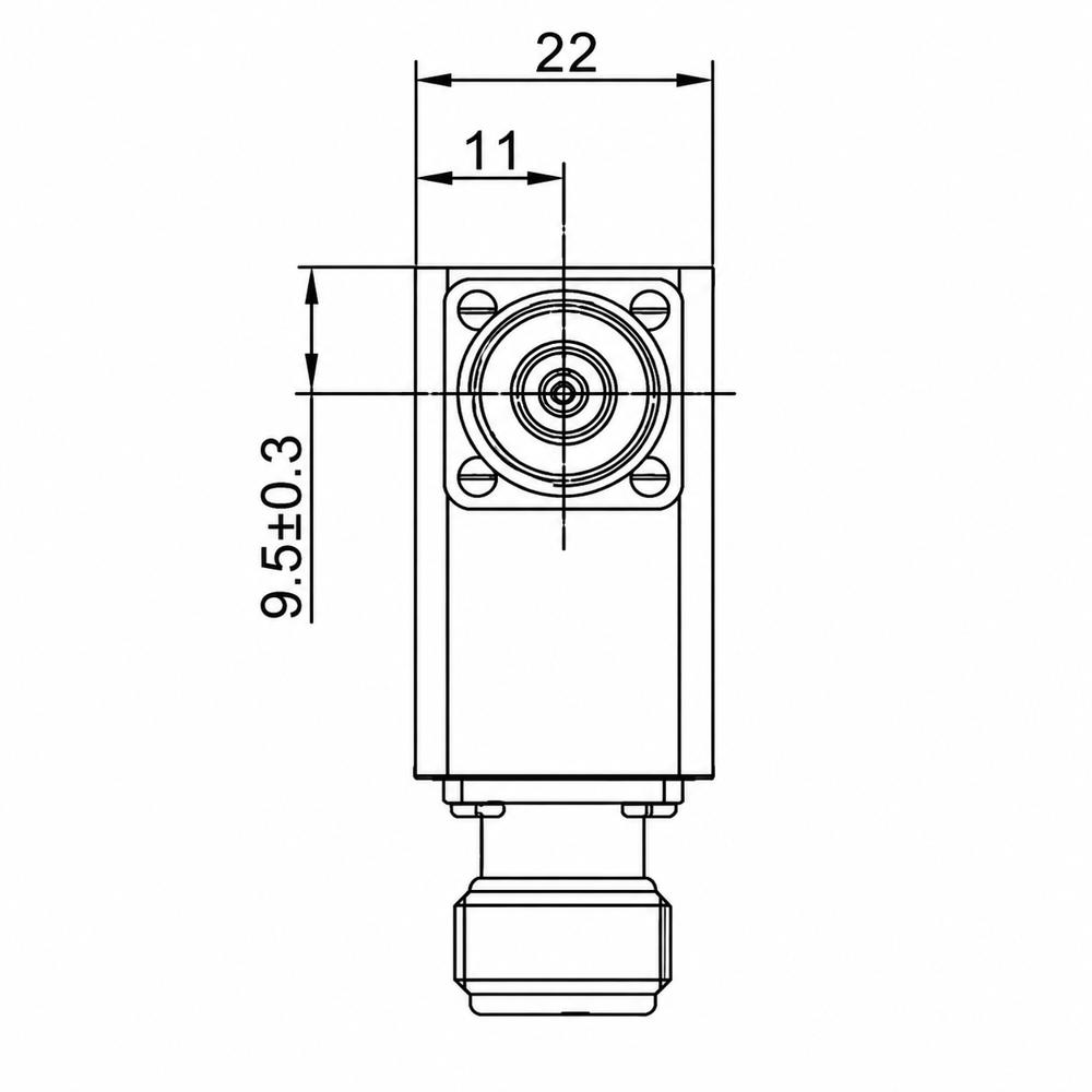 100W UHF 435 TO 438 MHz OR 400 TO 405 MHz Isolator