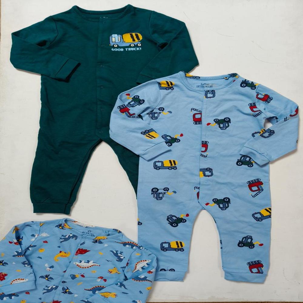 A31351 | Fagattino & Blukids Baby Winter Warmer Sleepsuits
