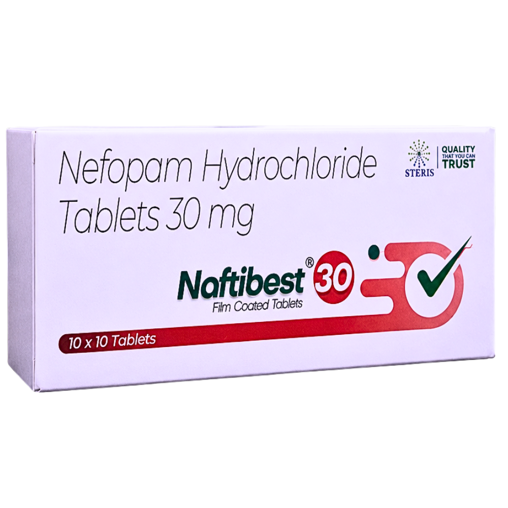 Nefopam Hydrochloride 30 mg Tablets