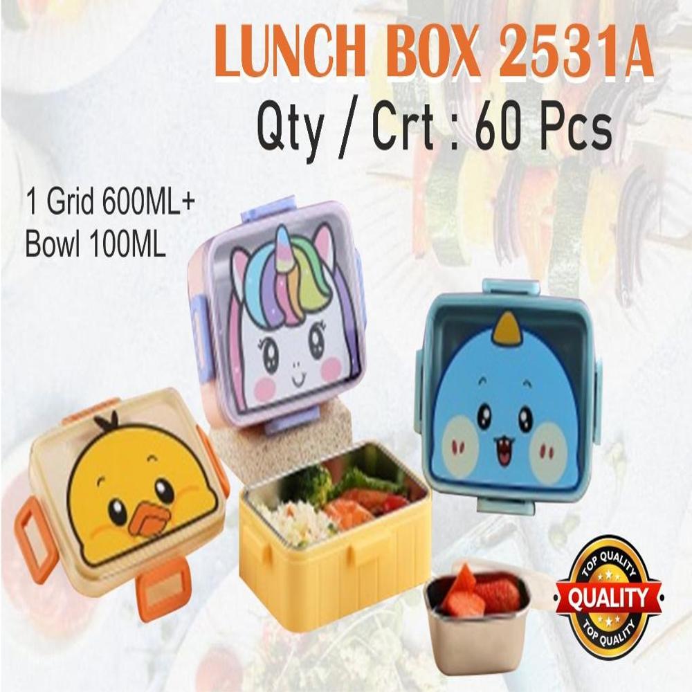 Lunch box Stainless steel model 2531A