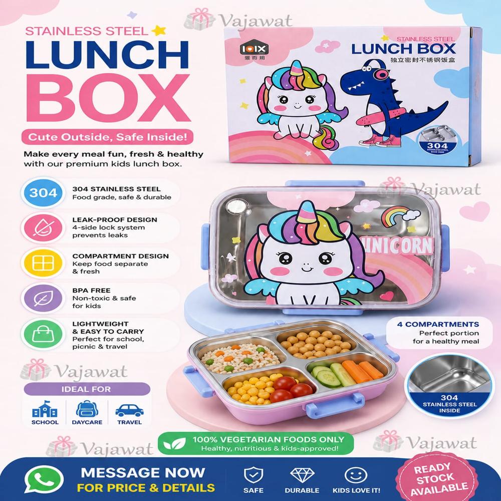 cute Cartoon printed Lunch box 2532