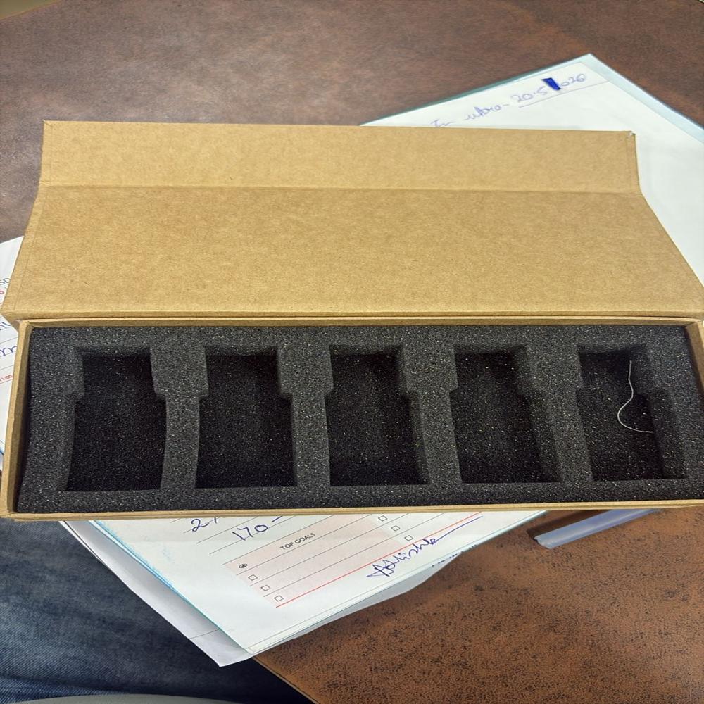 Golden Cosmetic Packaging Box