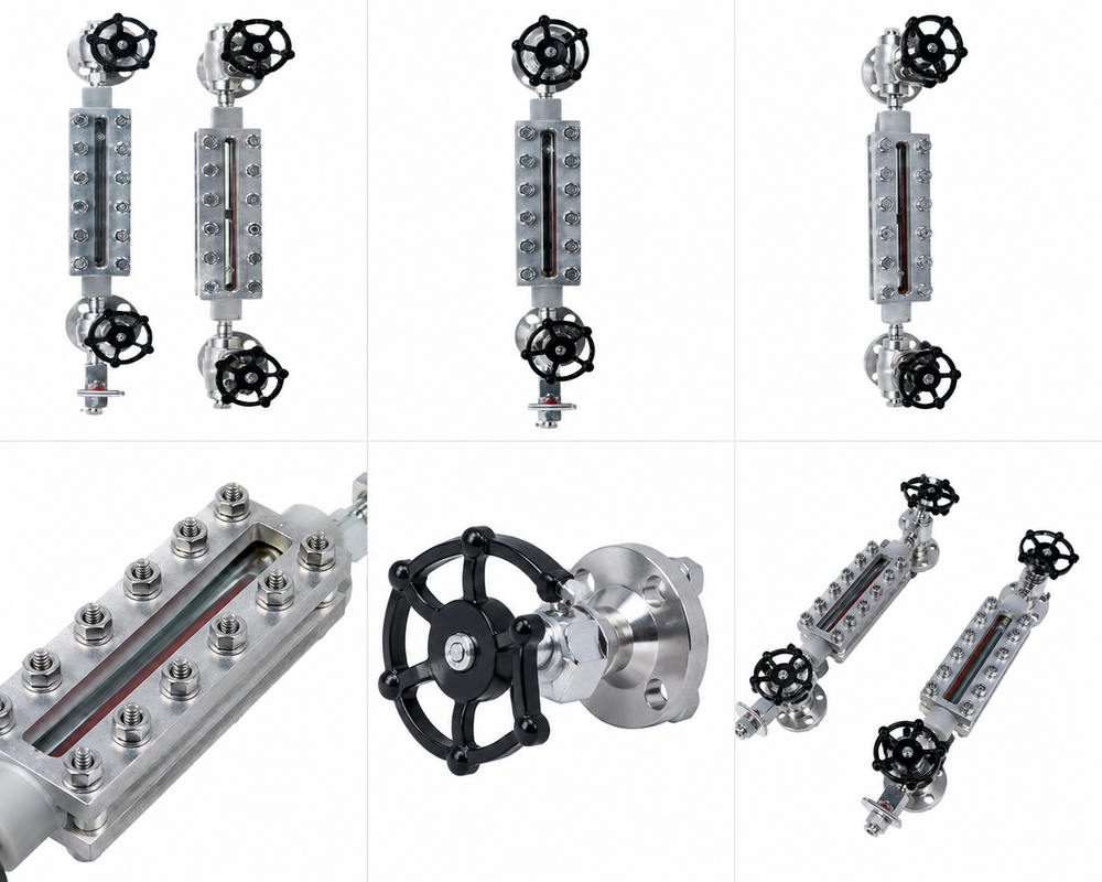 Reflex Level Gauge - Application: Oil Refineries