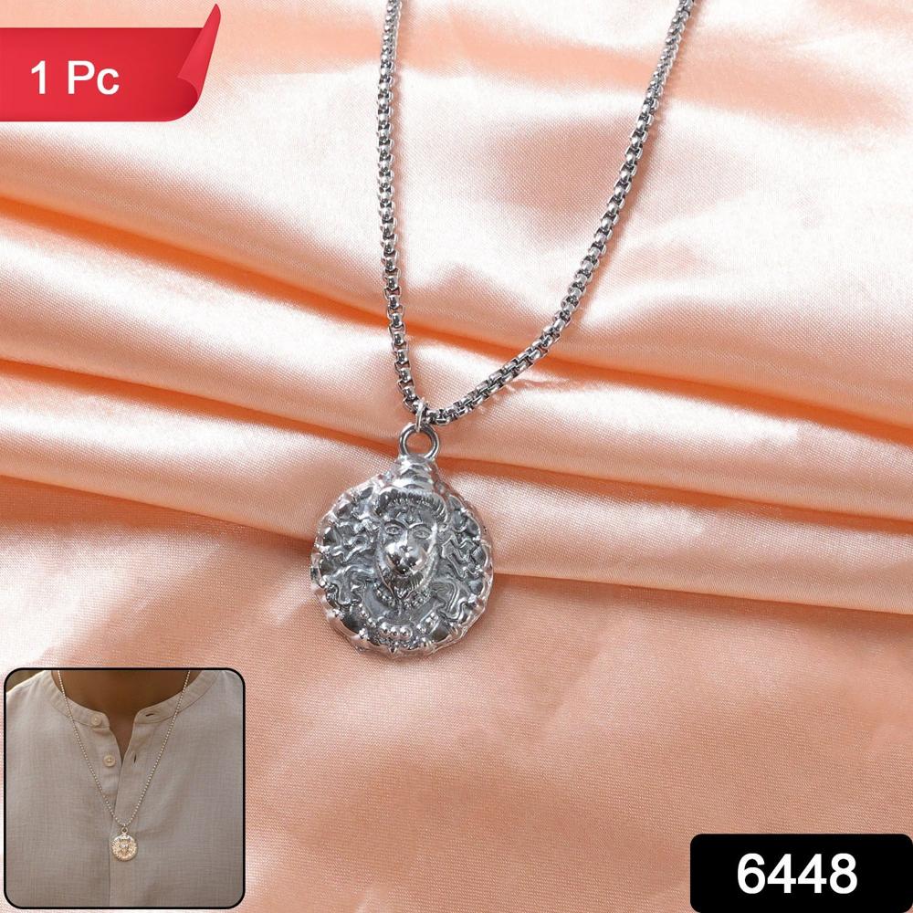 Hanuman Facelocket With Chain, Pendant Necklace Chain (1 Pc) - Age Group: As Per Product Requirement