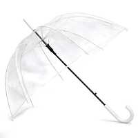 Transparent Umbrella With Handle