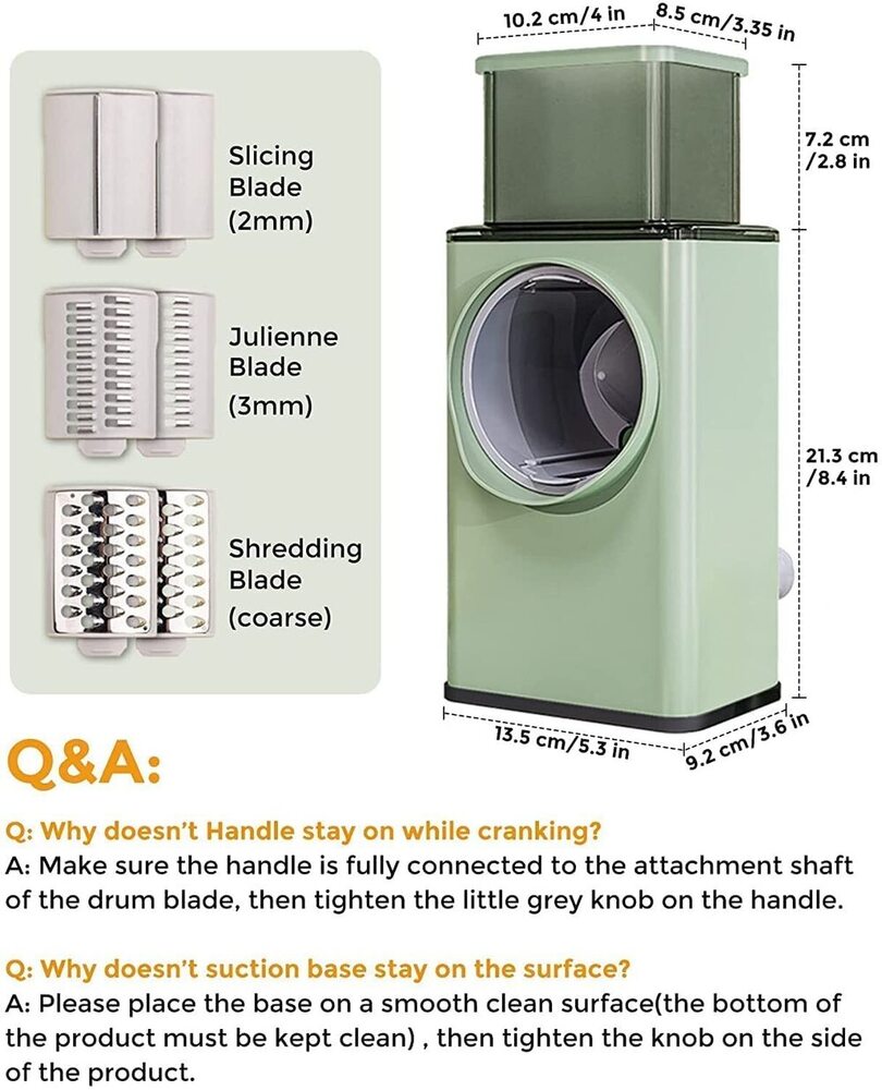 Rotary Vegetable Slicer