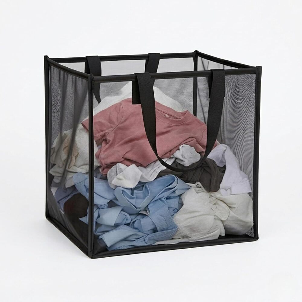 Collapsible Laundry Baskets with Handles