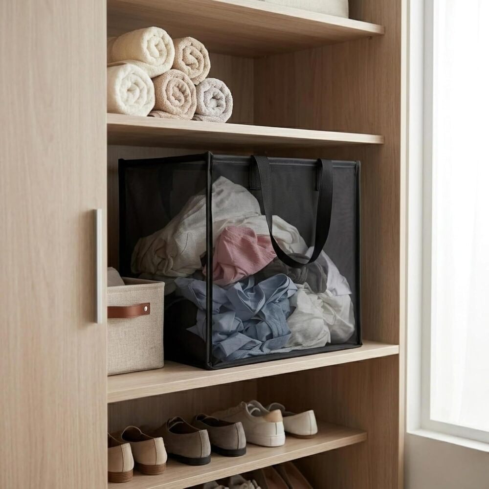 Collapsible Laundry Baskets With Handles