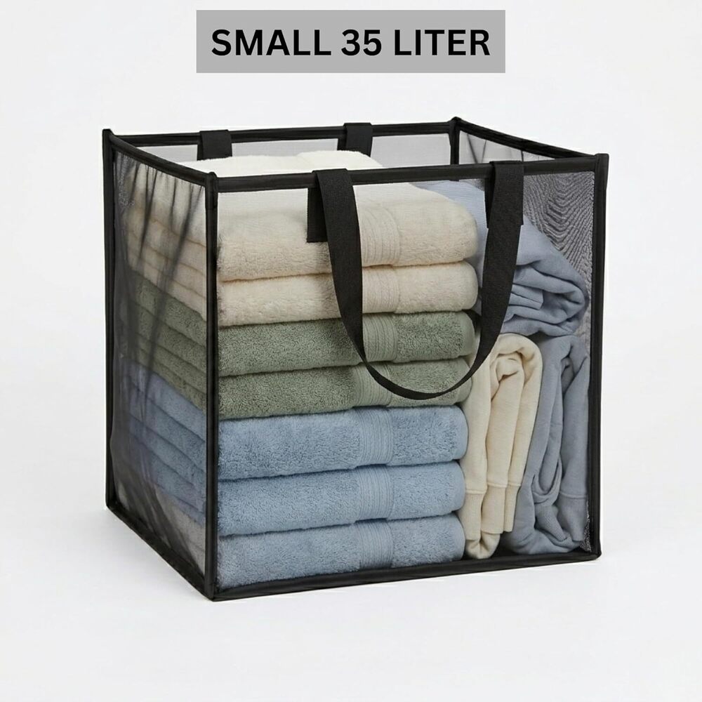 Collapsible Laundry Baskets With Handles