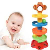 5 Layer Ball Drop and Roll Swirling Tower