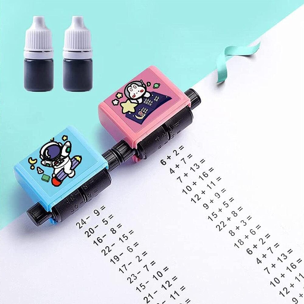 Roller Digital Teaching Stamp, Addition Subtr