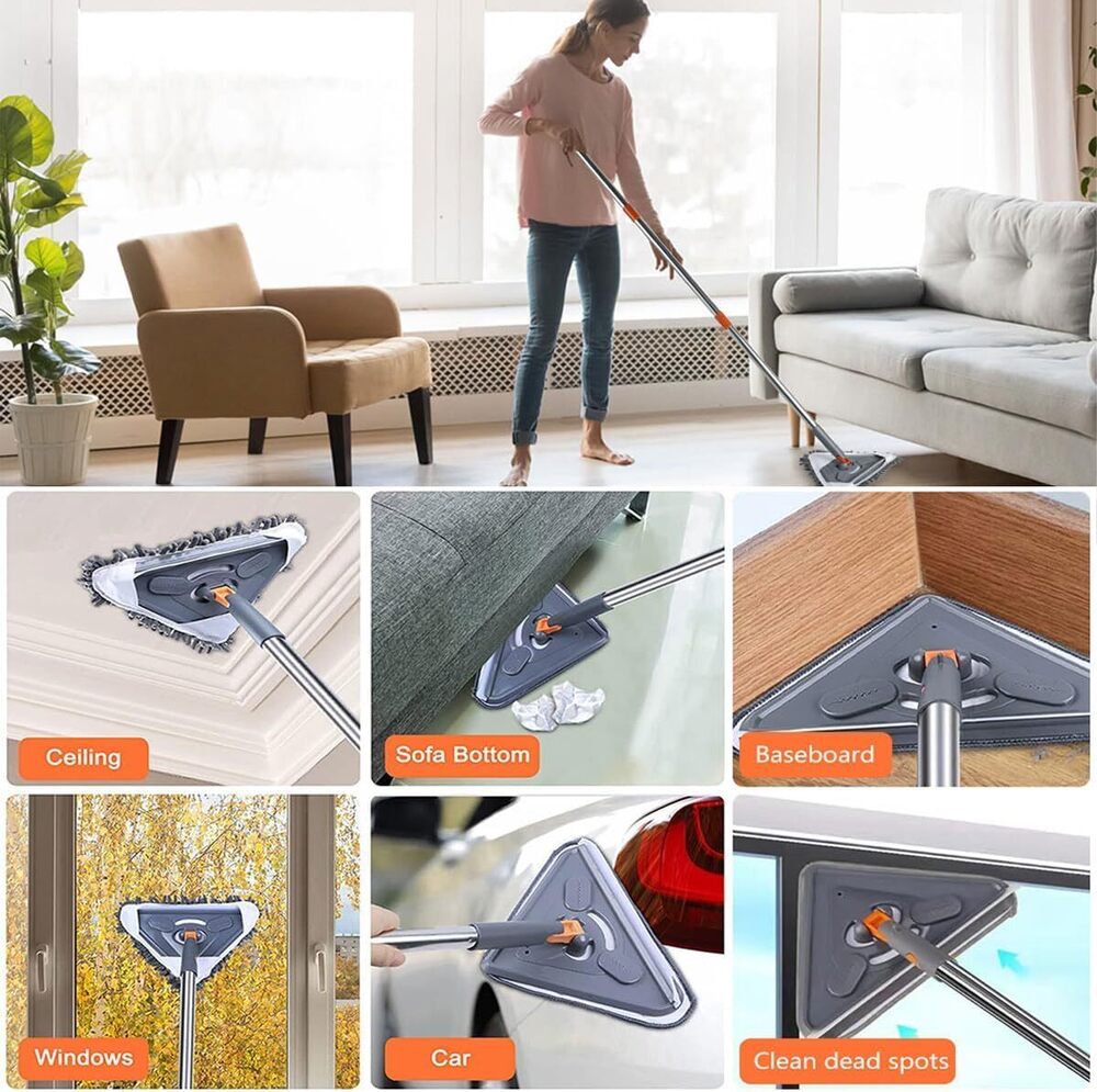 Triangle Cleaning Mop