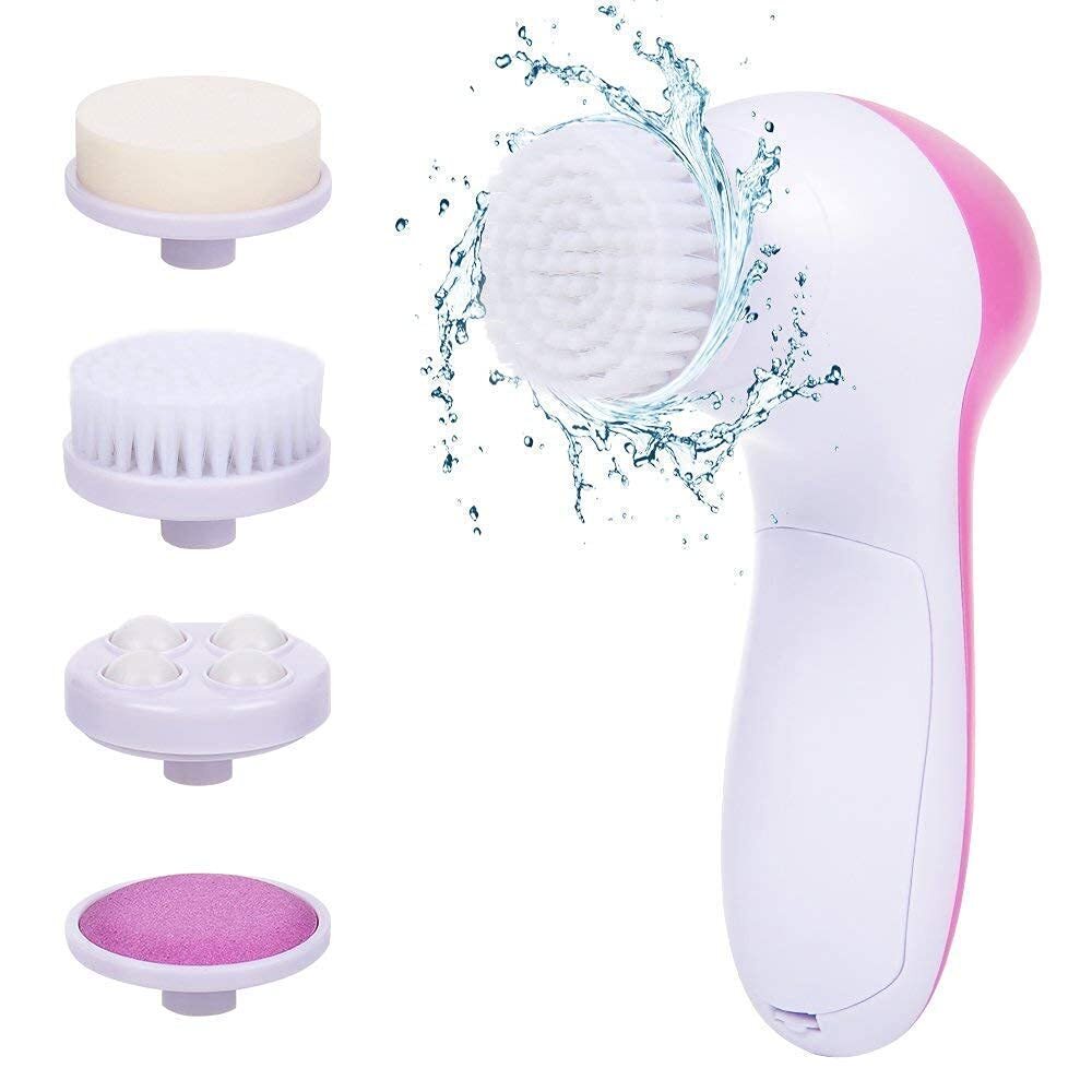 Facial Kit Multifunctional Beauty Care Brush Deep Clean 5 In 1