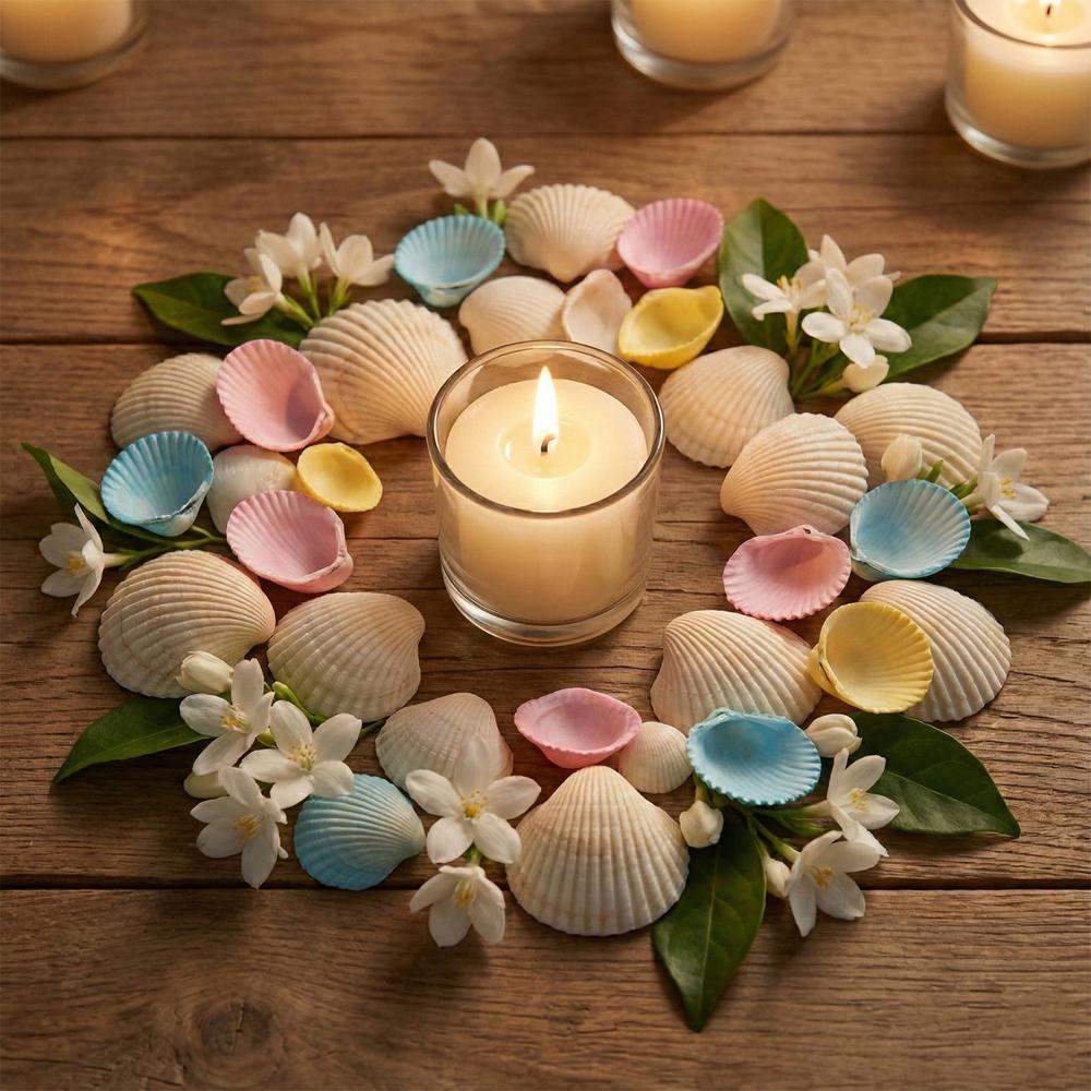 Decorative Seashells Set (1 Set) - Application: As Per Product Requirement