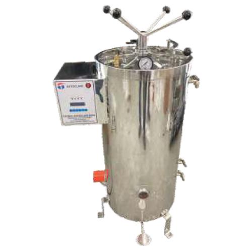 Vertical Triple Walled Radial Locking Autoclave Fully Stainless Steel