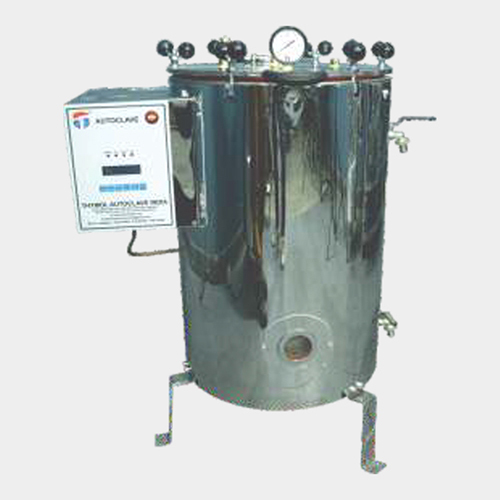 Vertical Double Walled Wingnut Autoclave