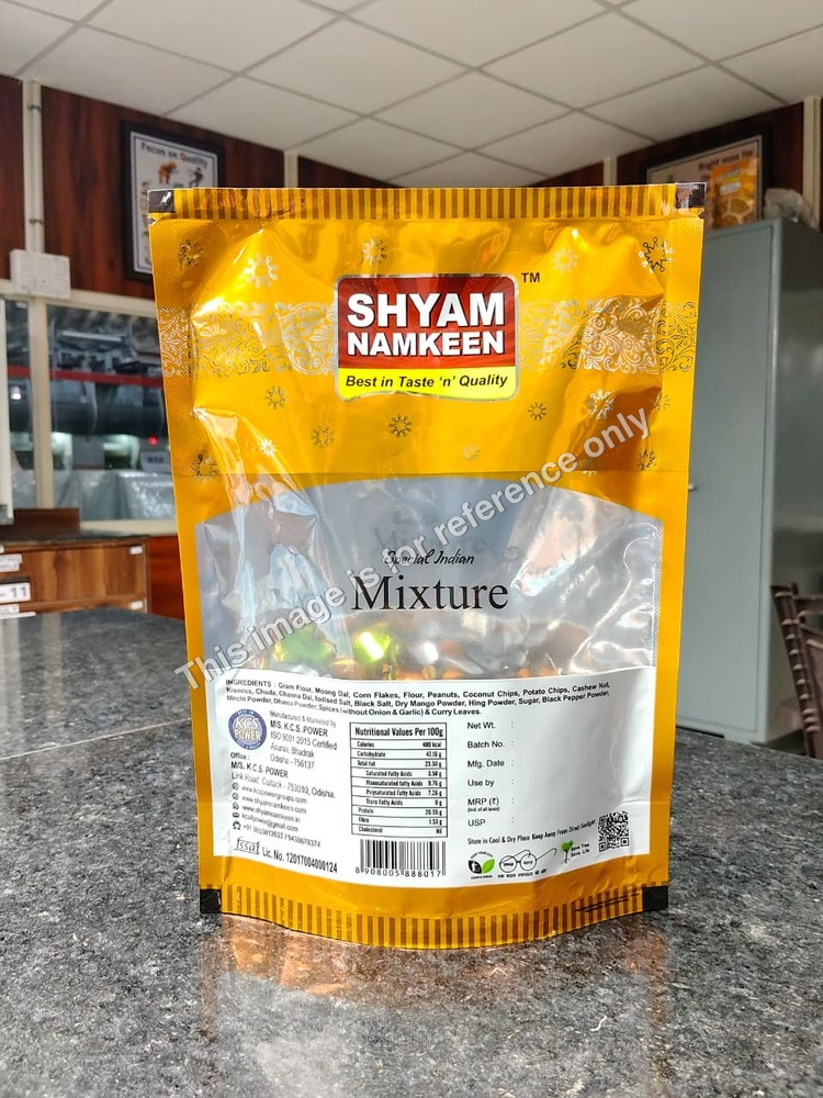 Namkeen Mixture Laminated Pouches - Air Consumption: Not Applicable (Manual Or Semi-Automatic Packing)