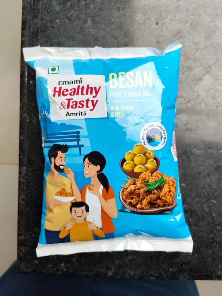 Emami Healthy & Tasty Besan Filled Laminated Pouches