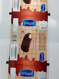 Pragati Junior Chocobar Ice Cream Wrapper