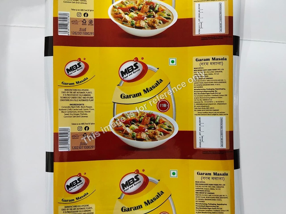 MBS Garam Masala Laminated Pouches