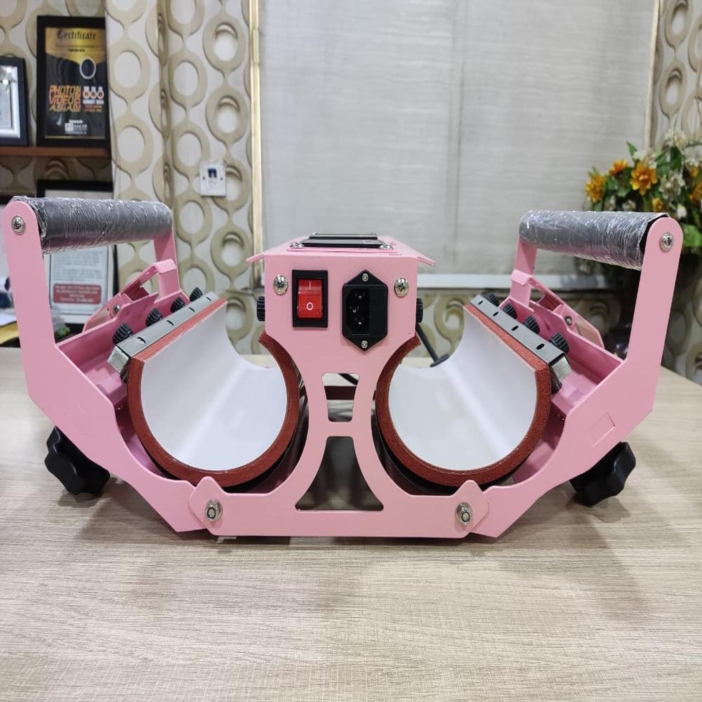 Double Sipper Bottle Sublimation Printing Machine - Material: Metal