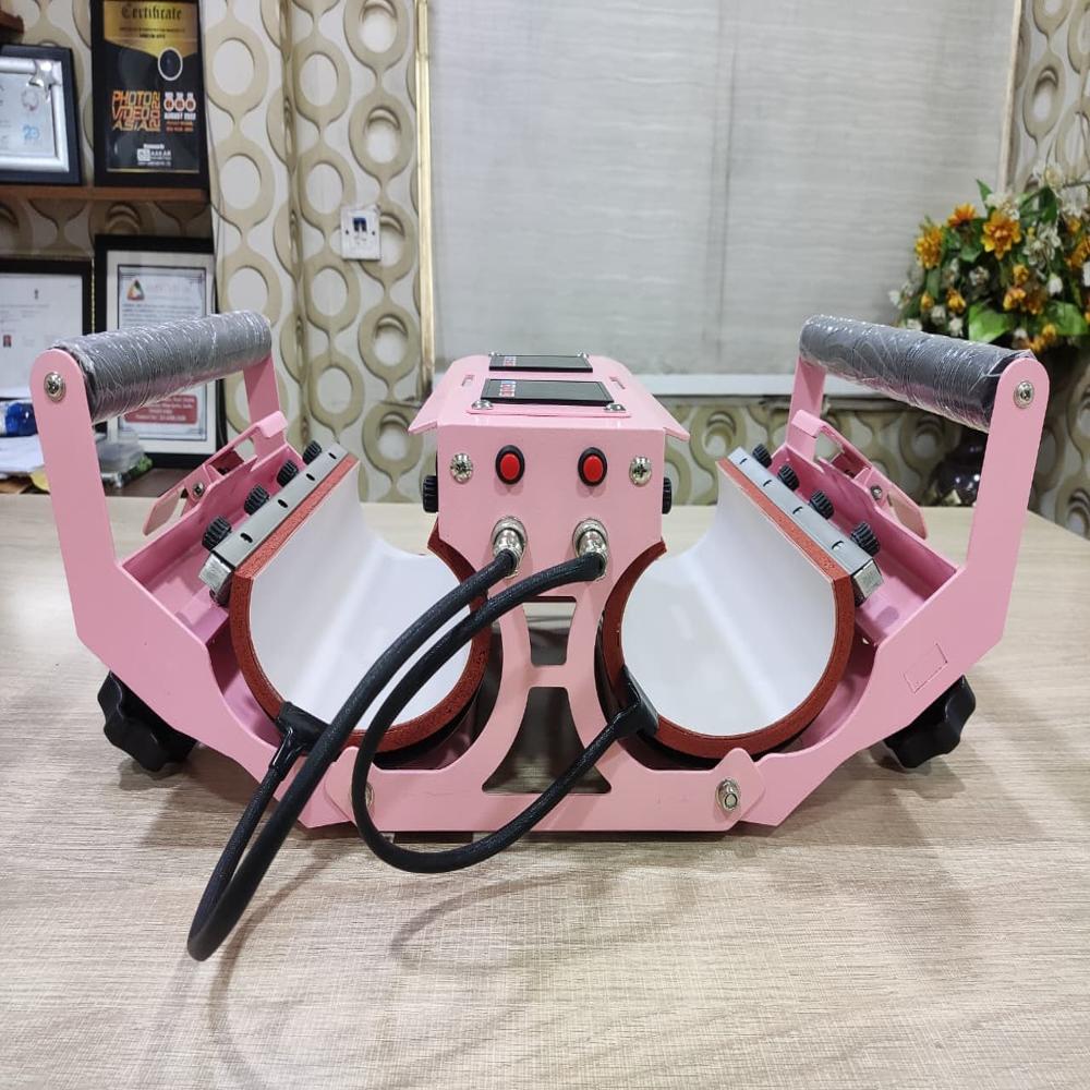 Double Sipper Bottle Sublimation Printing Machine - Material: Metal