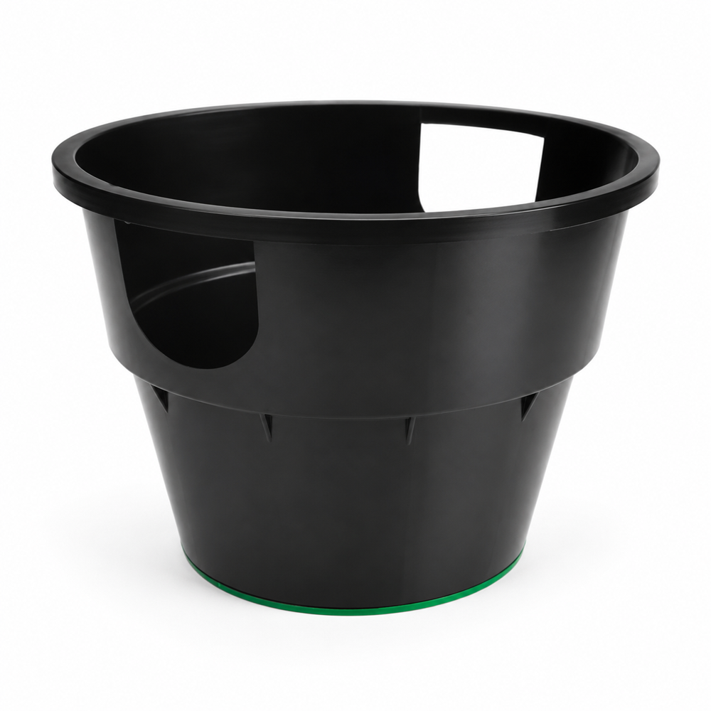 Unbreakable 6-Inch Micro Pit Cover - Color: Black