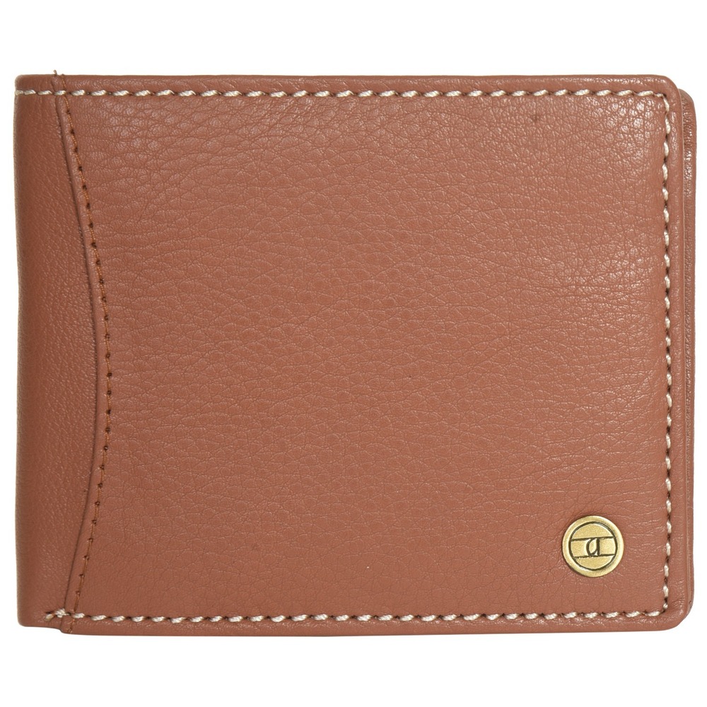 UF200 Mens Genuine Leather RFID Protected Bifold Wallet