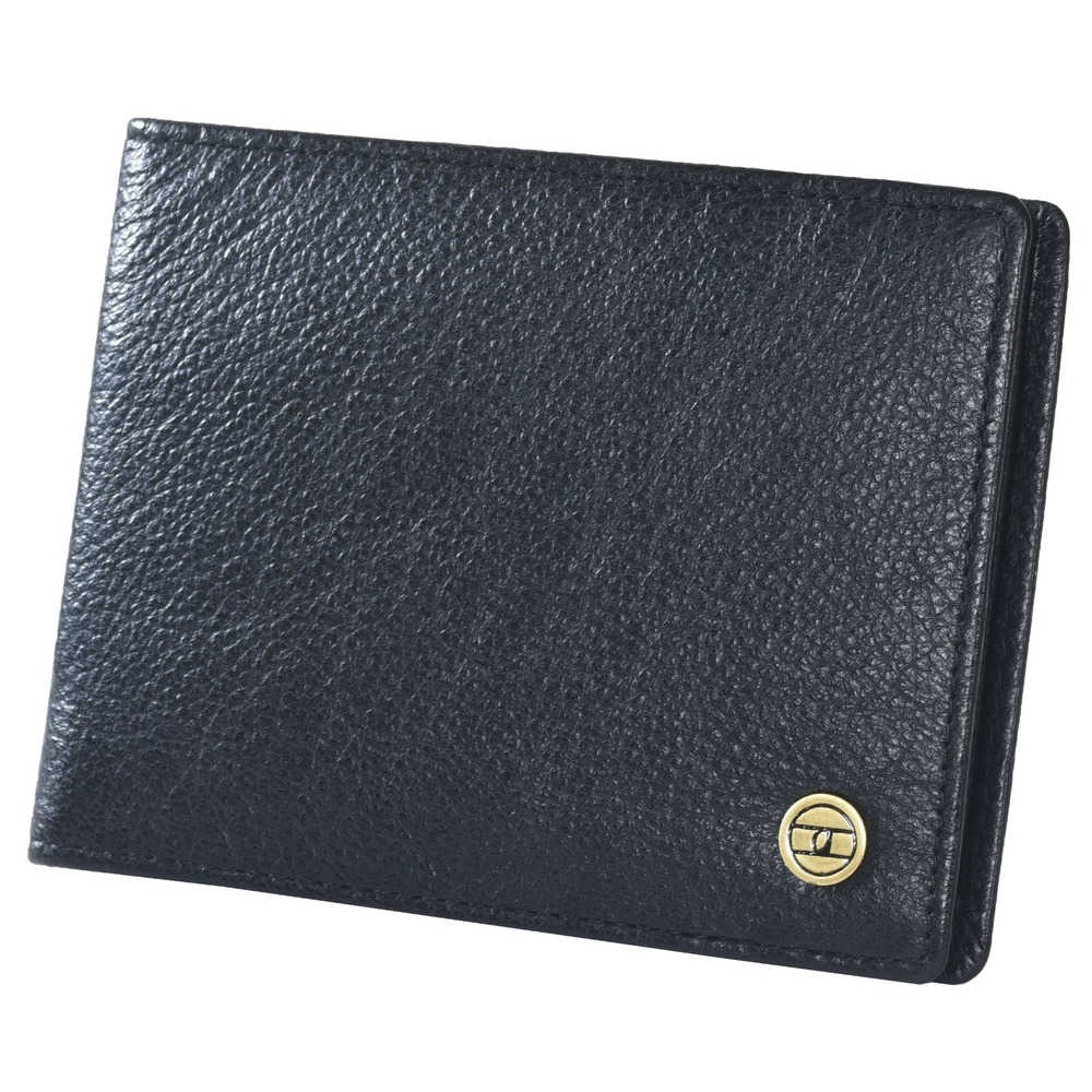 HF100 Mens Genuine Leather RFID Blocking Wallet