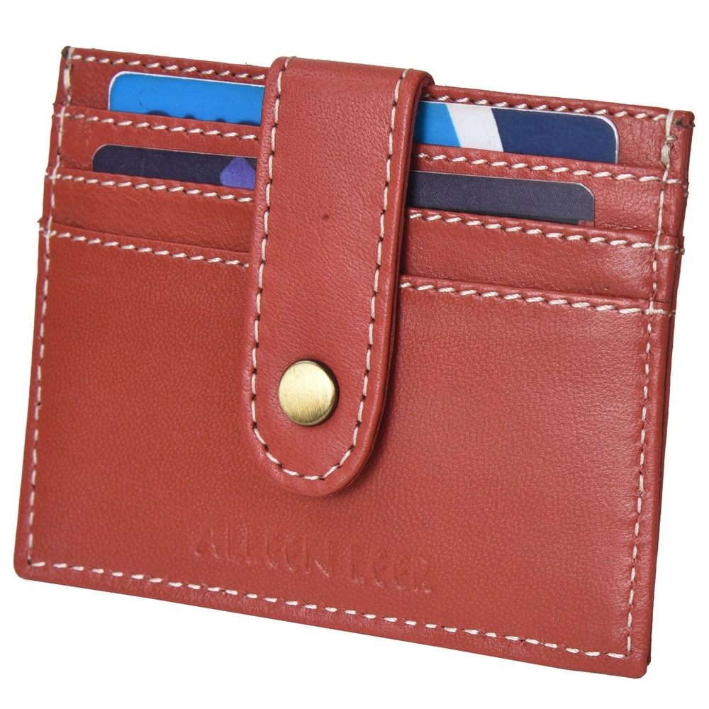 CH017 Genuine Leather RFID Protected Card Holder