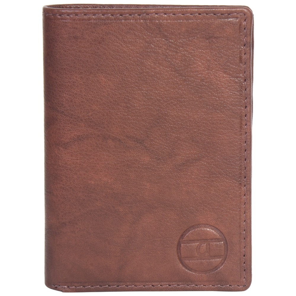 CH002 Mens Genuine Leather RFID Protected Bi Fold Card Holder