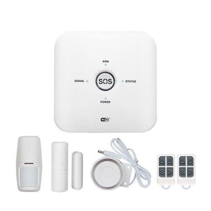 Security Alarm System - Color: White