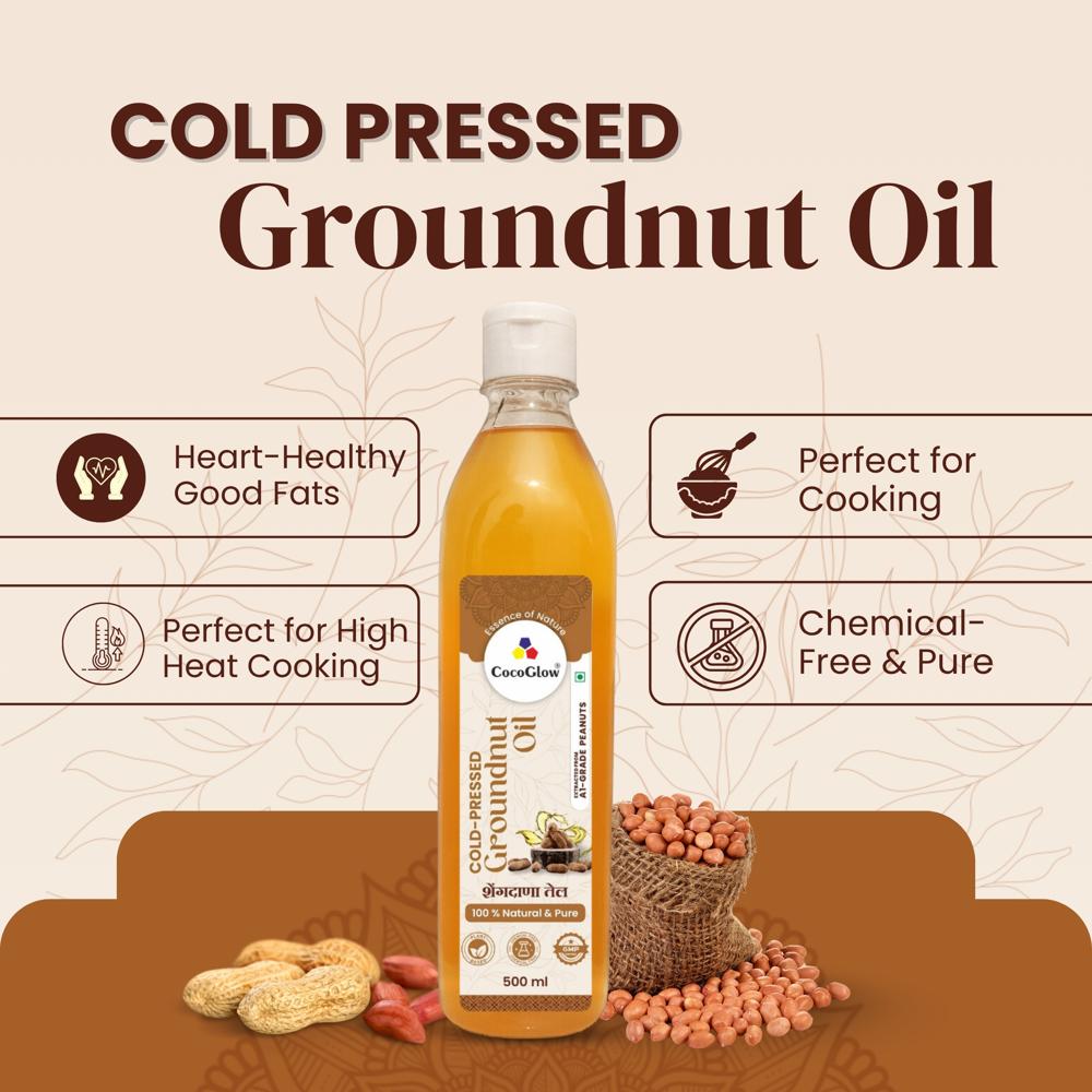 Cold Pressed Groundnut Oil 500 ml