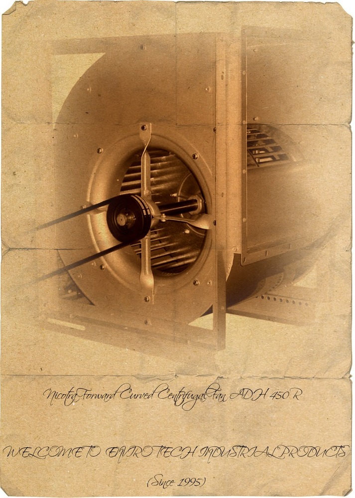 Nicotra Forward Curved Centrifugal Fan ADH 450 R