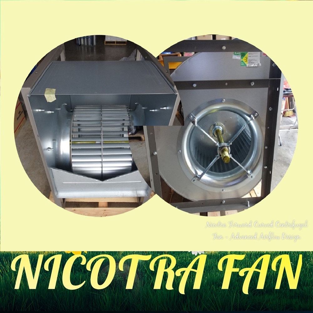 Nicotra ADH 180 R Forward Curved Centrifugal Fan for AHU & HVAC Systems