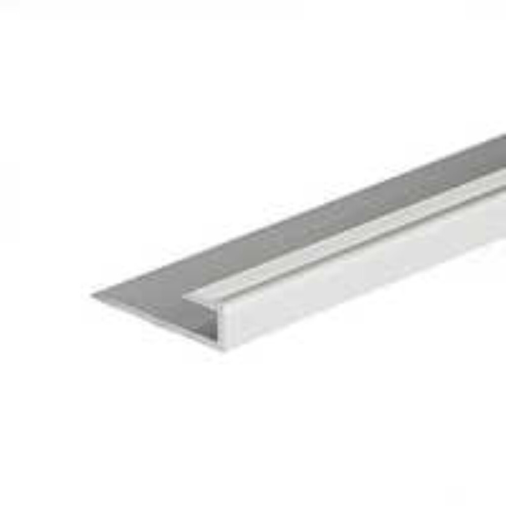 Aluminium Edge Profile - Color: White