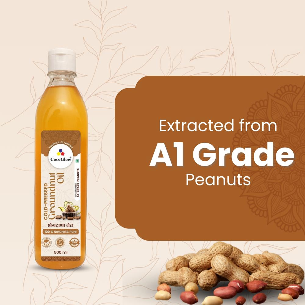 Cold Pressed Groundnut Oil 500 ml
