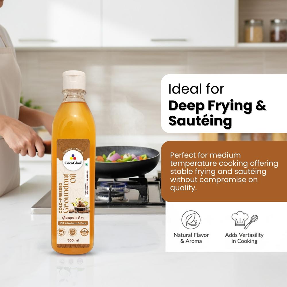 Cold Pressed Groundnut Oil 500 ml
