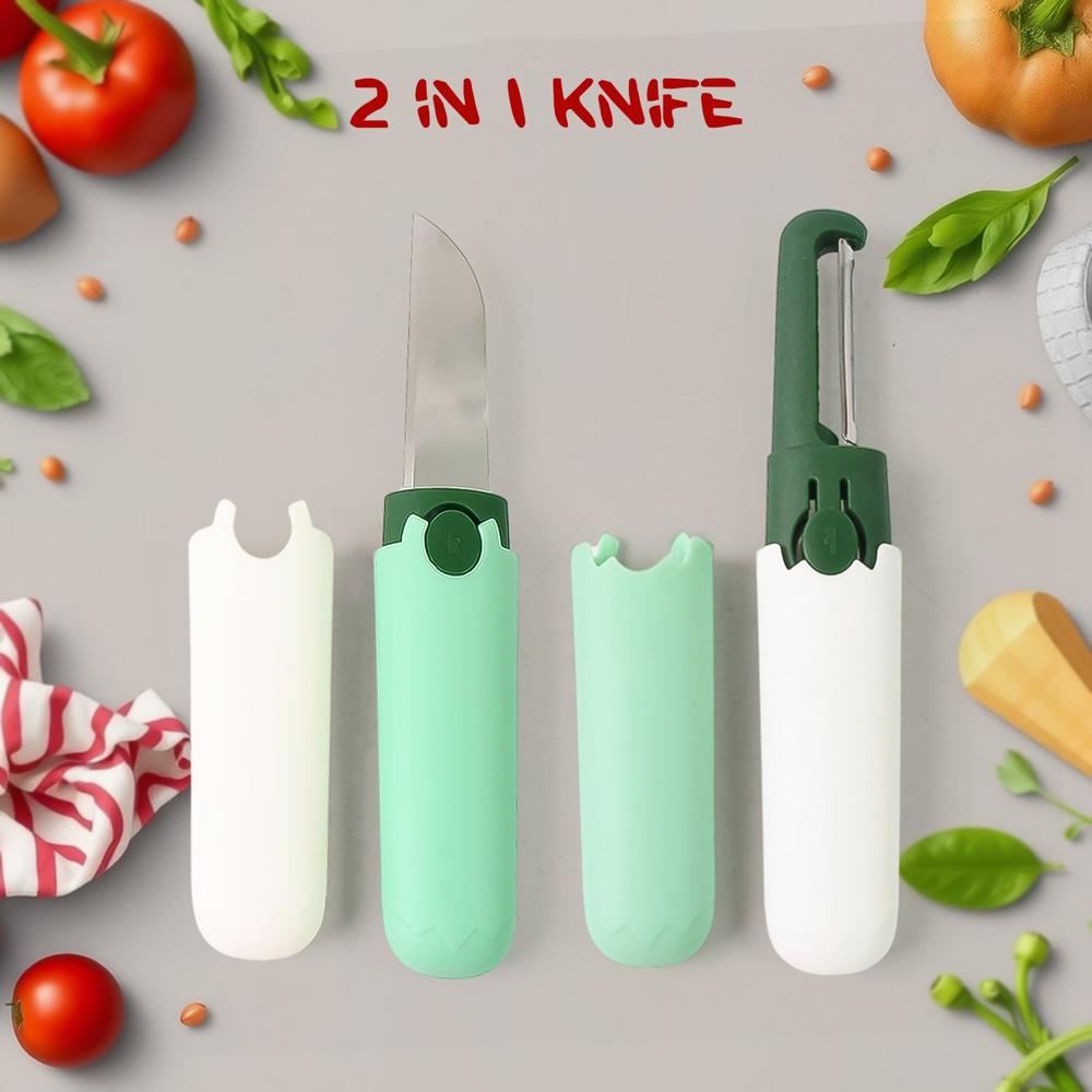 2-In-1 Multifunctional Knife & Sawtooth Peeler For Fruits And Vegetables - Application: As Per Product Requirement