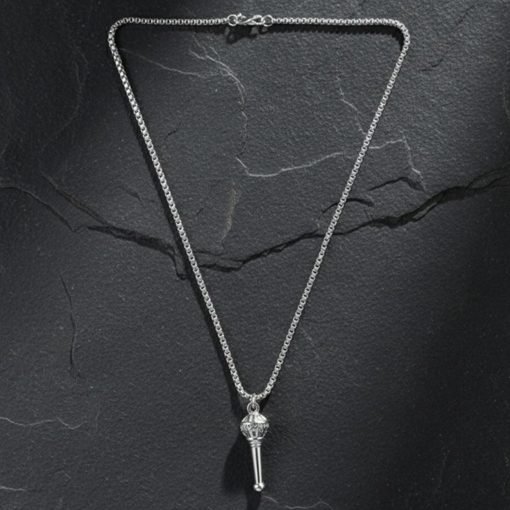 Lord Hanuman Gada Pendant With Chain (1 Pc) - Color: Jewellery