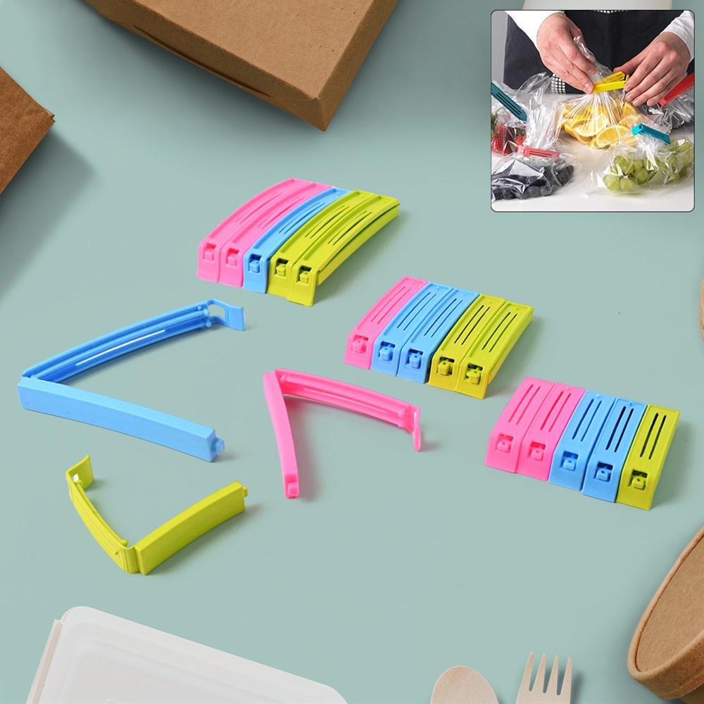 Multipurpose Plastic Pouch Sealer Clips (18 Pc) - Application: As Per Product Requirement