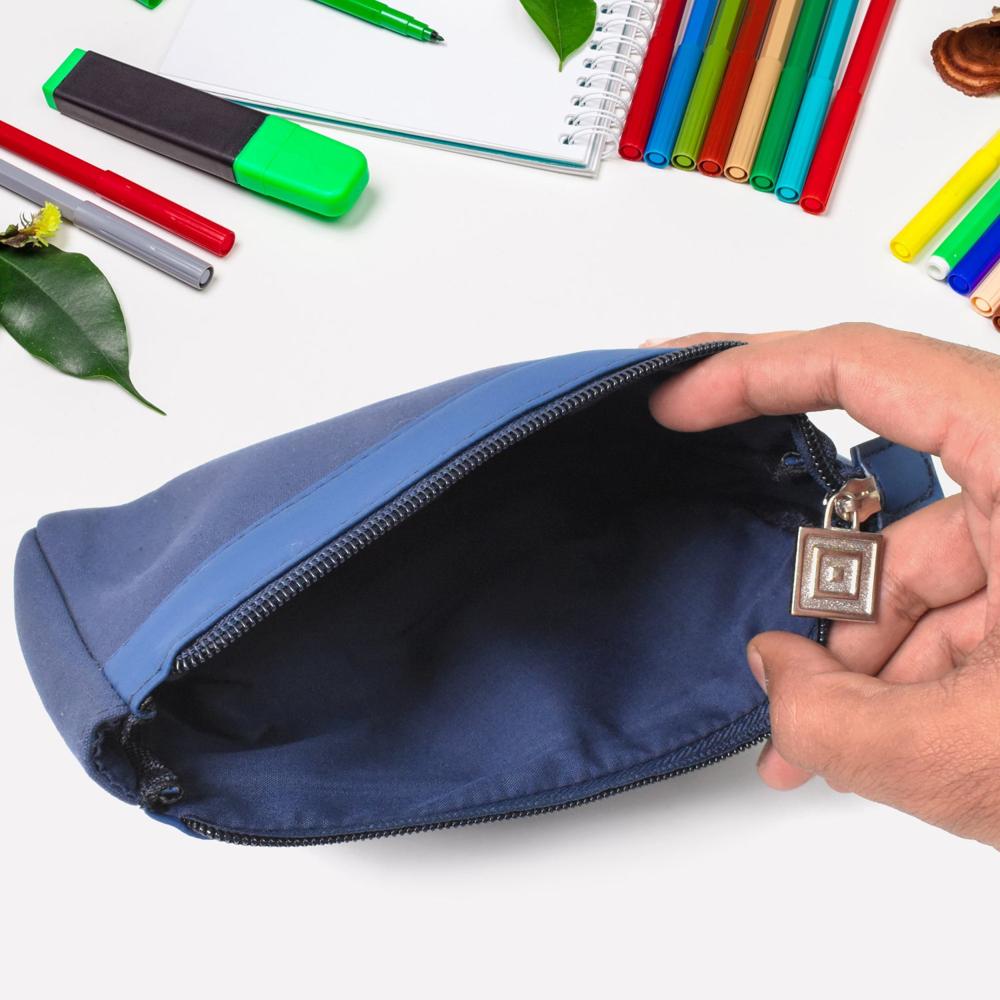 Multipurpose Big Makeup Pouch, Stationery Bag (1 Pc) - Age Group: As Per Product Requirement