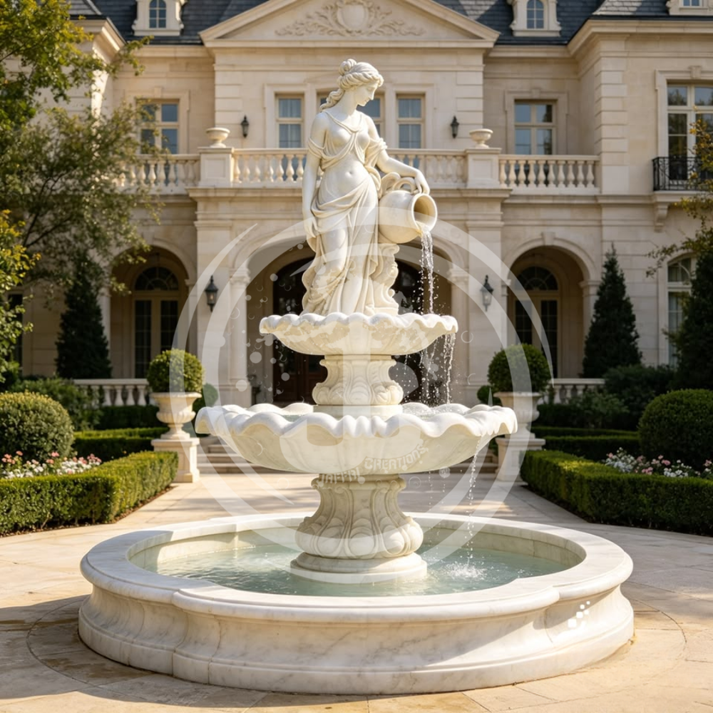 Outdoor Statue Fountains
